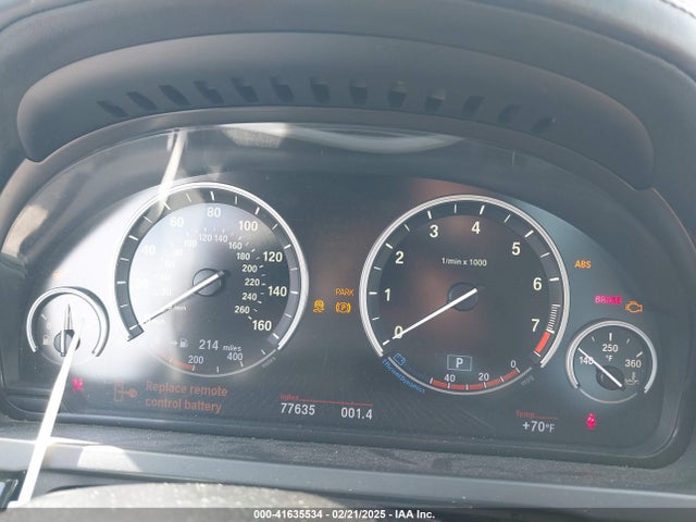 2013 BMW 740I WBAYA6C55DC994964 Photo 6