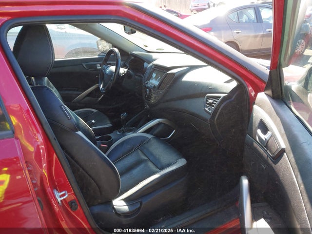 Hyundai Veloster Turbo W/black 2014 KMHTC6AE3EU194438 Image 5