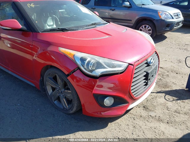 Hyundai Veloster Turbo W/black 2014 KMHTC6AE3EU194438 Image 6