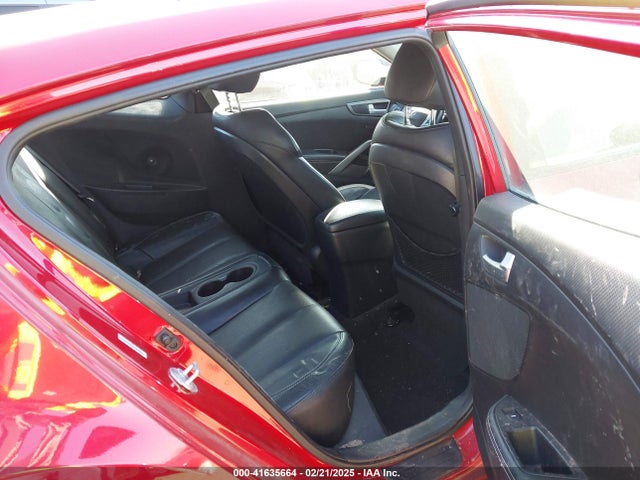 Hyundai Veloster Turbo W/black 2014 KMHTC6AE3EU194438 Image 8