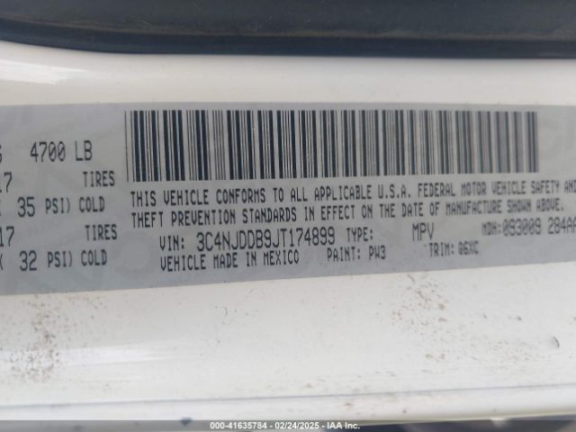 3C4NJDDB9JT174899 Jeep Compass Trailhawk 4x4