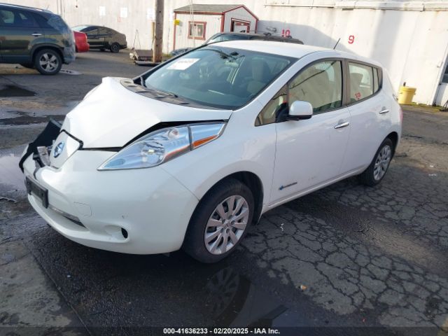 1N4AZ0CPXFC302167 Nissan LEAF S