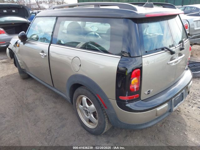 2009 MINI COOPER CLUBMAN WMWML335X9TX36020 Photo 2