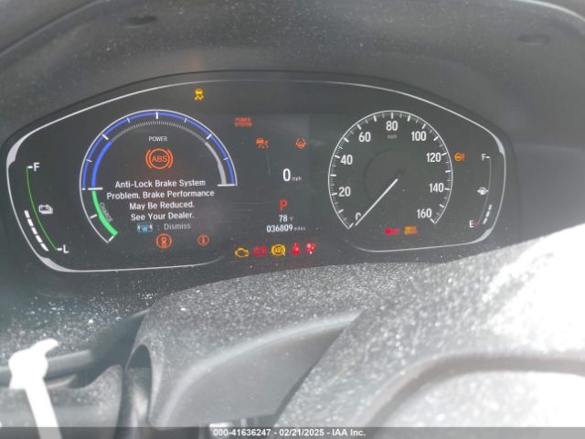 1HGCV3F55NA028401 Honda Accord Hybrid Ex-l