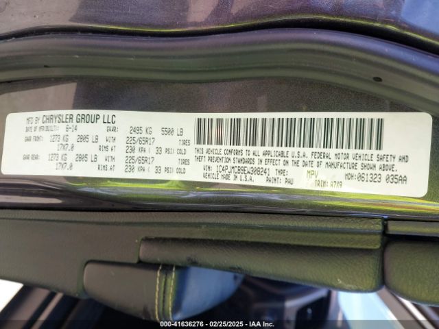 1C4PJMCB9EW308241 Jeep Cherokee Latitude