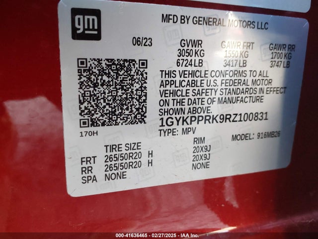2024 CADILLAC LYRIQ 1GYKPPRK9RZ100831 Photo 8