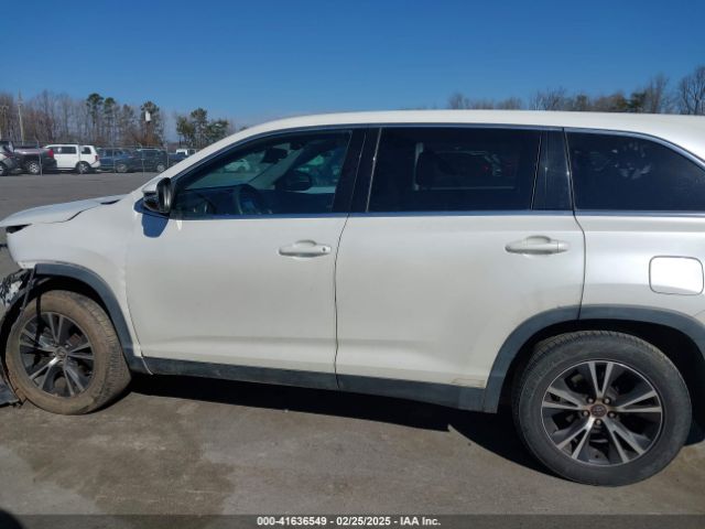 5TDZARFH6KS043408 Toyota Highlander Le