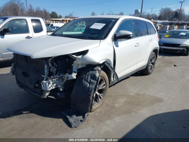 5TDZARFH6KS043408 Toyota Highlander Le