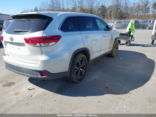 5TDZARFH6KS043408 Toyota Highlander Le