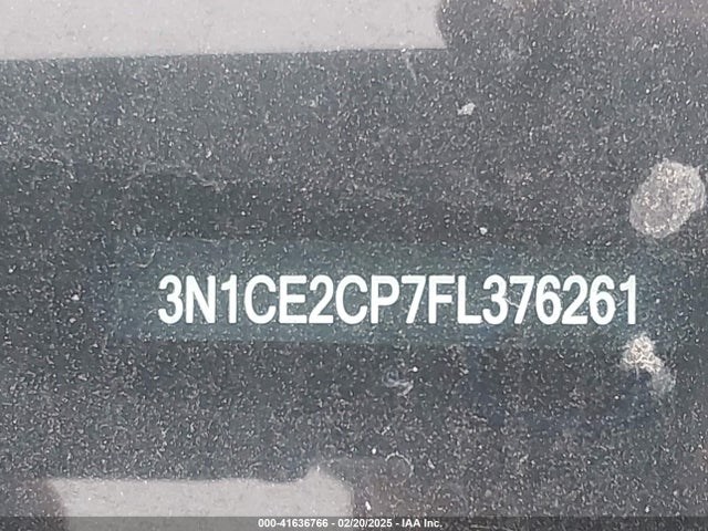 3N1CE2CP7FL376261 Nissan Versa Note Sv