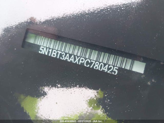 5N1BT3AAXPC780425 Nissan Rogue S Fwd