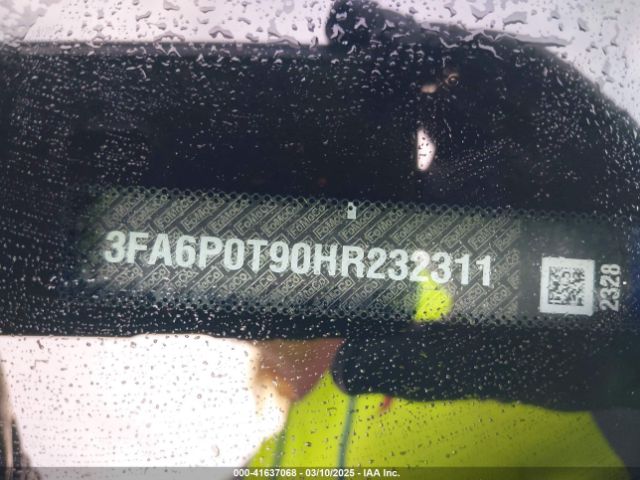 3FA6P0T90HR232311 Ford FUSION SE