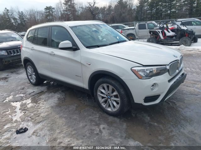 Auction sale of the 2016 Bmw X3 Xdrive28i, vin: 5UXWX9C53G0D94929, lot number: 41637437