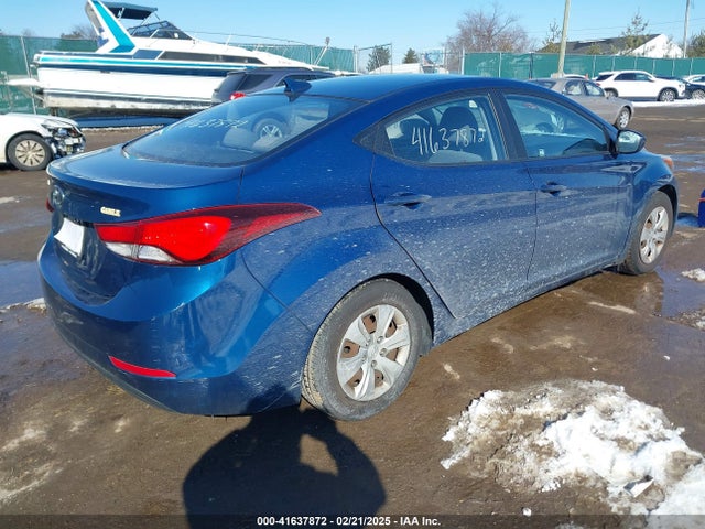 KMHDH4AE6GU523436 Hyundai ELANTRA SE