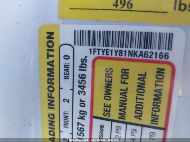 1FTYE1Y81NKA62166 Ford Transit-150