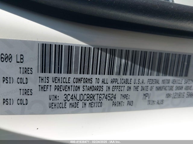 Jeep 2019 2019 3C4NJDCB8KT674524 Image 9