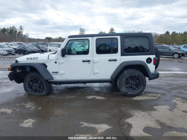 1C4HJXDG3NW155467 Jeep Wrangler Unlimited Willys 4x4