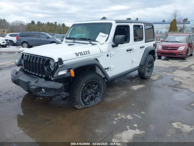 1C4HJXDG3NW155467 Jeep Wrangler Unlimited Willys 4x4