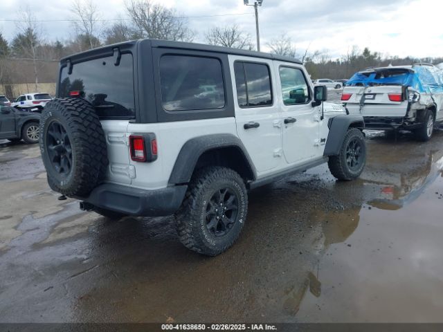1C4HJXDG3NW155467 Jeep Wrangler Unlimited Willys 4x4