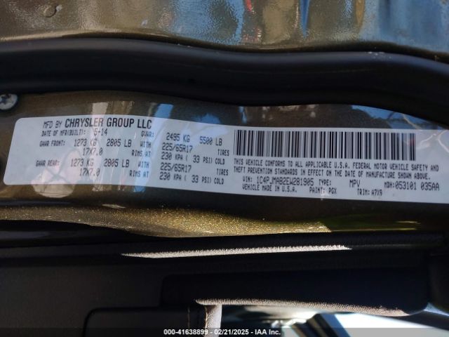 1C4PJMAB2EW281905 Jeep Cherokee Sport