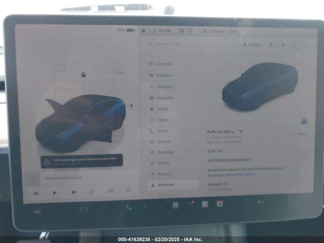 2024 TESLA MODEL Y 7SAYGDEE2RA335897 Photo 6
