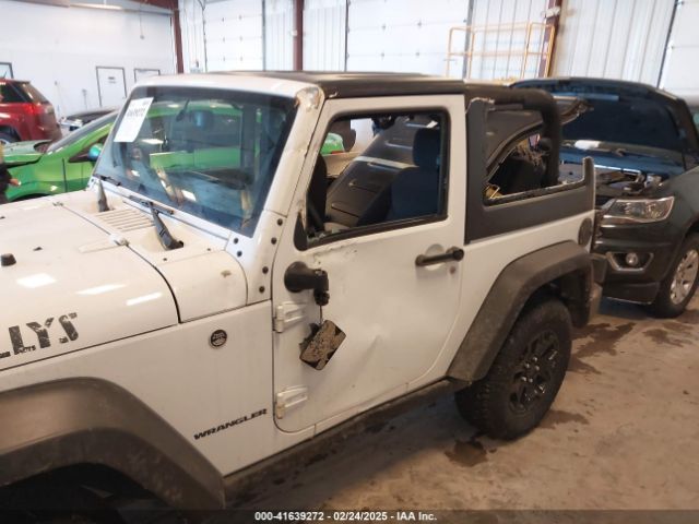 1C4AJWAG9HL633316 Jeep Wrangler Willy Wheeler 4x4