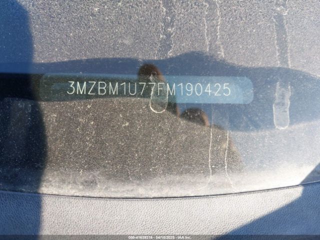 3MZBM1U77FM190425 Mazda Mazda3 I Sport