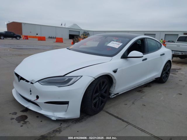 5YJSA1E69MF452593 Tesla Model S Plaid Tri Motor All-wheel Drive