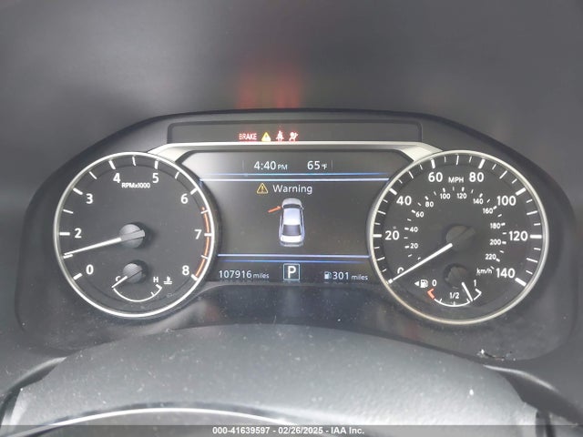 1N4BL4DV8MN341738 Nissan Altima Sv Fwd