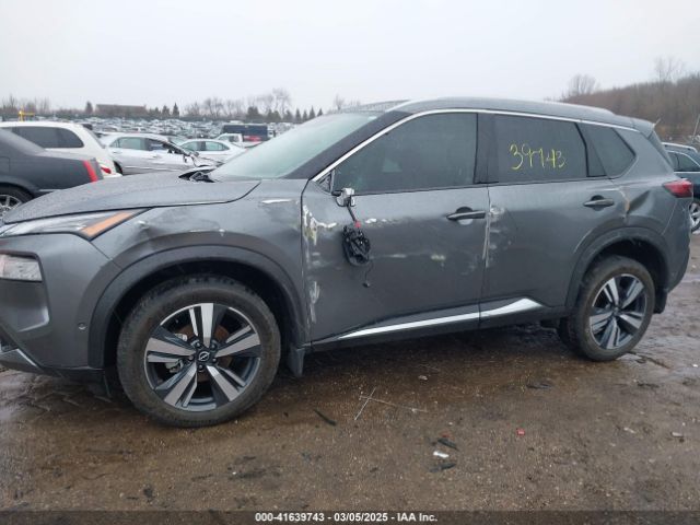 5N1BT3CB9NC717447 Nissan Rogue Sl Intelligent Awd
