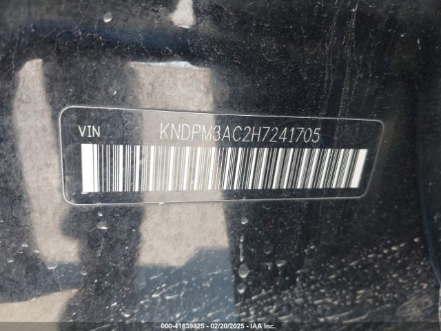 KNDPM3AC2H7241705 KIA Sportage Lx