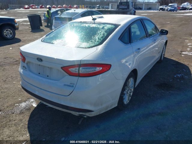 3FA6P0LU0ER367790 Ford Fusion Hybrid Se