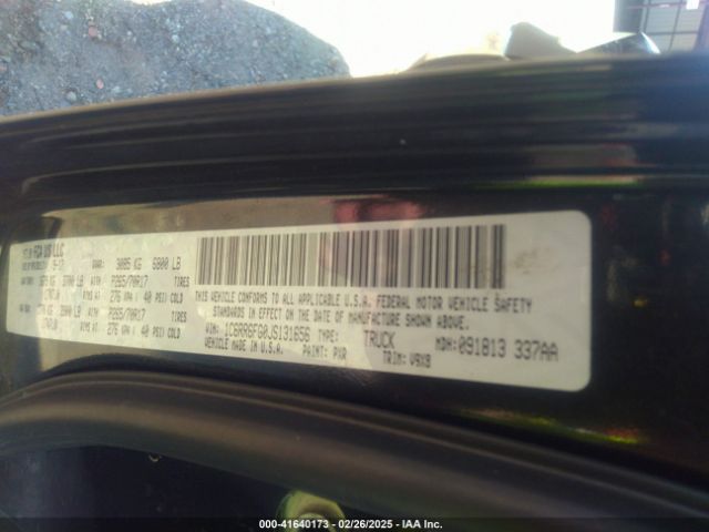 2018 RAM 1500 1C6RR6FG0JS131656 Photo 8