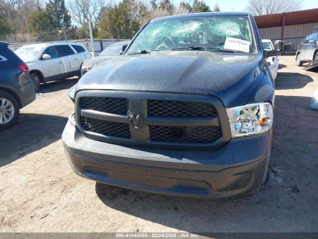 3C6RR6KG3KG731554 RAM 1500 Classic Tradesman  4x2 5'7 Box