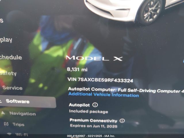 2024 TESLA MODEL X 7SAXCBE59RF433324 Photo 6