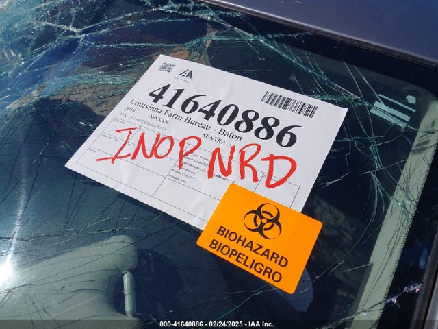 Nissan Sentra 2014 3N1AB7AP1EL678174 Image 5