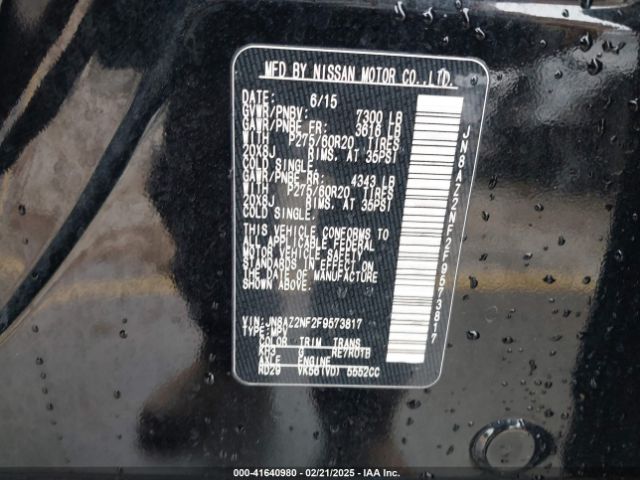 JN8AZ2NF2F9573817 Infiniti QX80