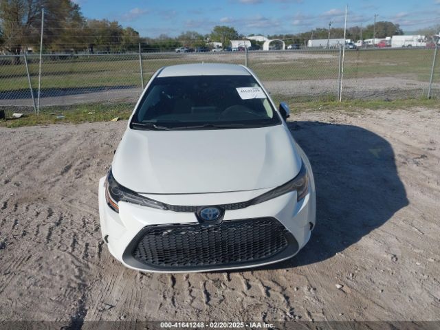 JTDEBRBE0LJ015125 Toyota Corolla Hybrid Le