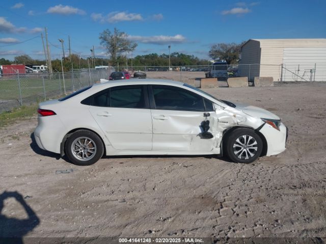JTDEBRBE0LJ015125 Toyota Corolla Hybrid Le