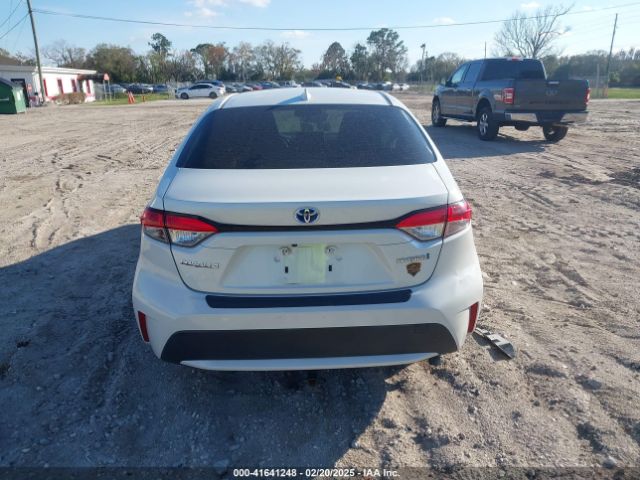 JTDEBRBE0LJ015125 Toyota Corolla Hybrid Le