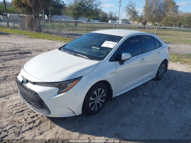 JTDEBRBE0LJ015125 Toyota Corolla Hybrid Le