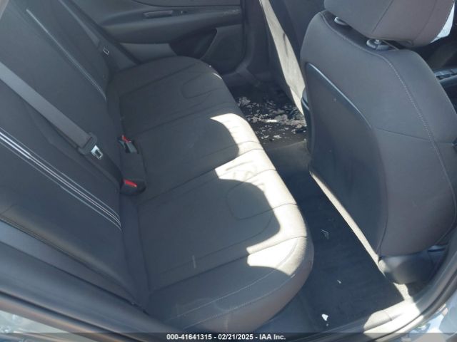 KMHLM4AJ1NU032127 Hyundai Elantra Hybrid Blue