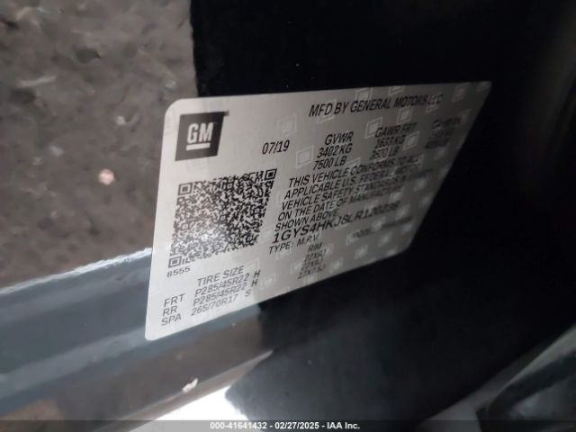 1GYS4HKJ8LR120236 Cadillac Escalade Esv 4wd Luxury