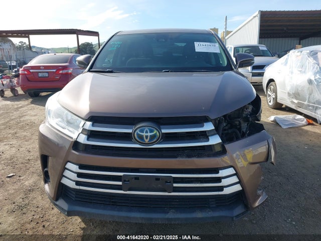 5TDBGRFH4HS033310 Toyota Highlander Hybrid Le