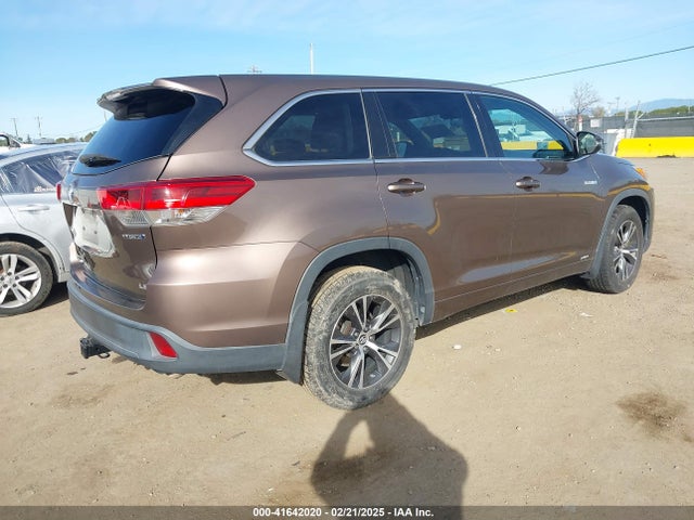5TDBGRFH4HS033310 Toyota Highlander Hybrid Le