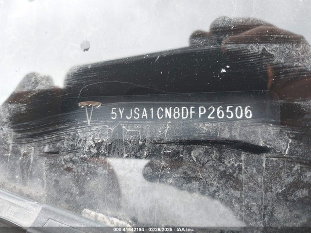 2013 TESLA MODEL S 5YJSA1CN8DFP26506 Photo 8