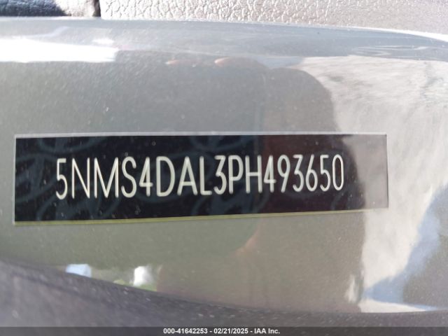 5NMS4DAL3PH493650 Hyundai Santa Fe Limited