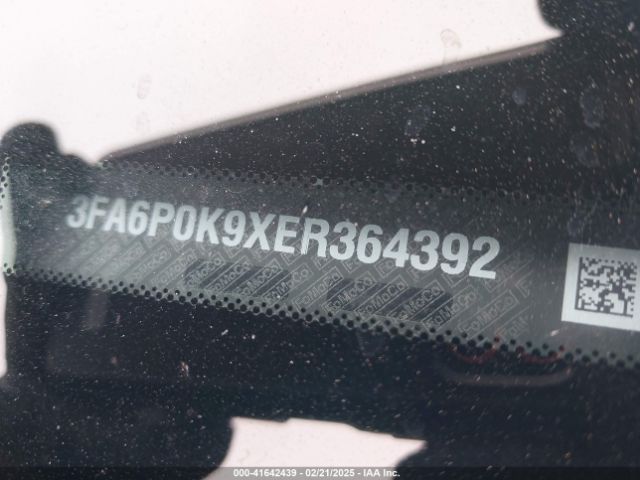 3FA6P0K9XER364392 Ford Fusion Titanium