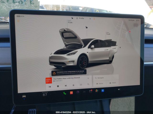 7SAYGDEF5NF542189 Tesla Model Y Performance Dual Motor All-wheel Drive