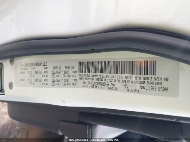 1C4PJMCS7FW605459 Jeep Cherokee Latitude